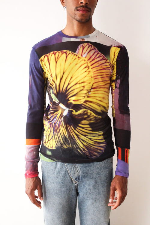 Dries Van Noten mesh top