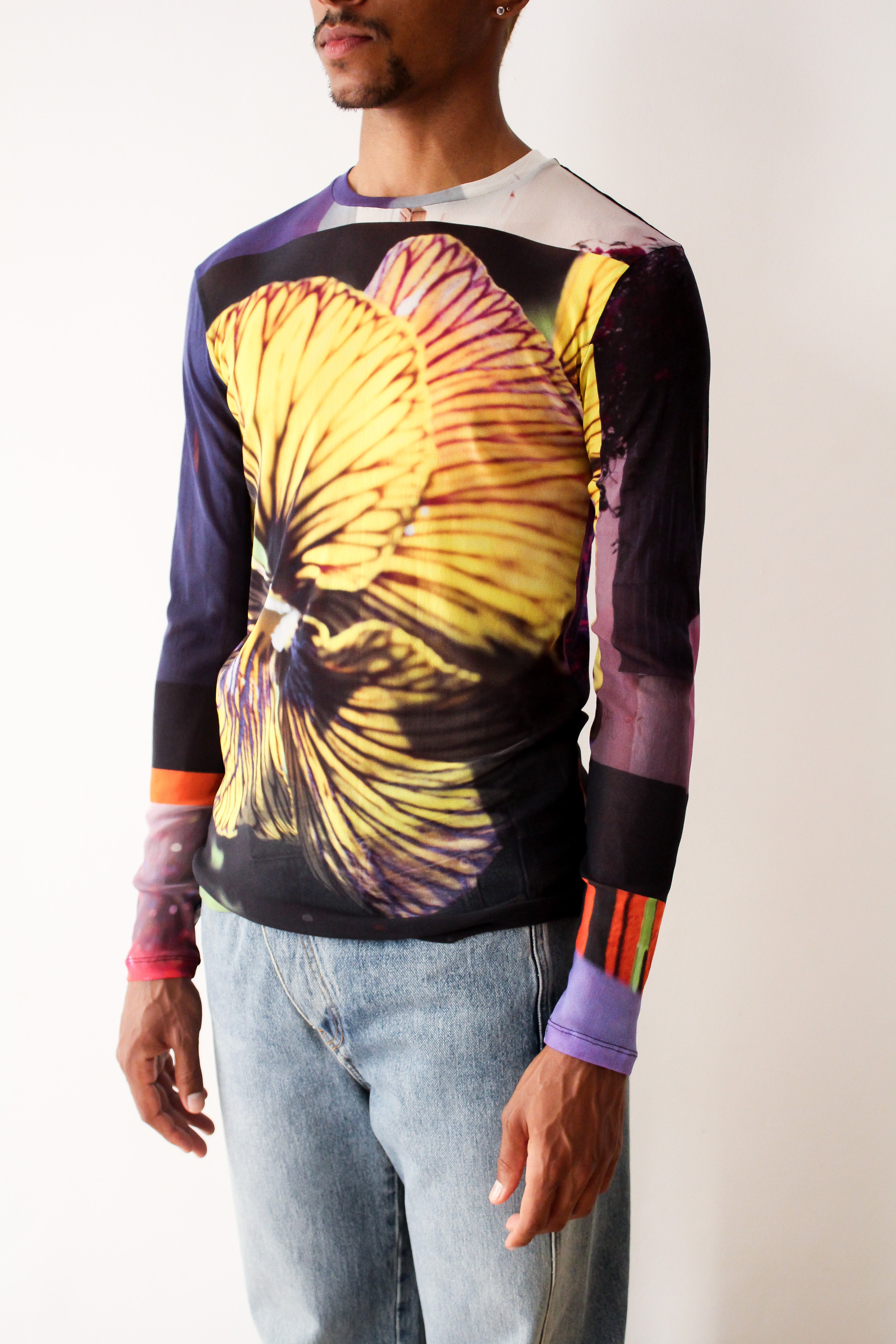 Dries Van Noten mesh top